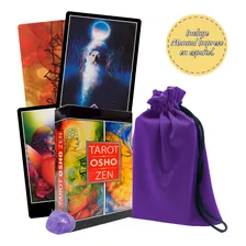 Tarot Osho Zen Español Manual Impreso Mas Bolsa Y Cuarzo