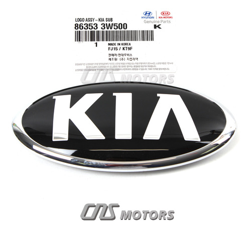 Genuine Grille Emblem For 14-21 Kia Sedona Sorento Sport Ddf Foto 5