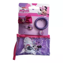 Set Para Pelo Kids Tienda Oficial Disney Neceser Minnie 