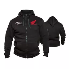 Campera Honda Africa Twin ( Logos Bordados).