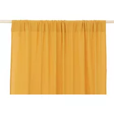 Cortinas En Panama Con Jareta Para Barra 2 Paños De 140x225