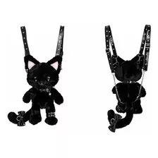 Mochila Gato Neko Dark Emo Marca Gururu Original Japon