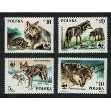 1985 Wwf Fauna- Lobos- Polonia (serie) Mint