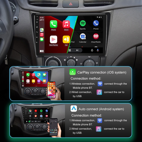 Estereo Android 13 Honda City 2014 - 2020 4gb 64gb Carplay Foto 6