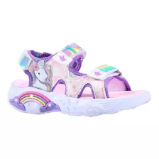 Sandalias Footy Lifestyle Niña Fs Plata-violeta Cli