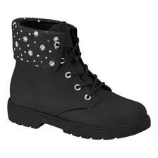 Bota Feminina Coturno Infantil Menina Molekinha 2164135