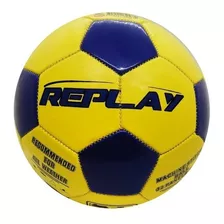 Pelota Fútbol N°5 Replay Azul Y Amarillo 7085