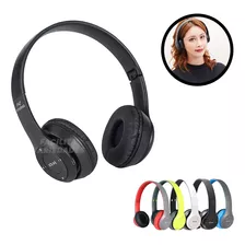 Fone De Ouvido Bluetooth Sem Fio Dobrável Headset Academia