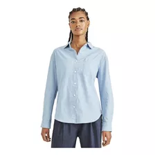 Dockers® Mujer Blusa Original Button Up Relaxed Fit Shirt
