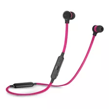 Audifonos (iluv) Bluetooth Manos Libres Neon Sound Air2 Color Rosa Neón