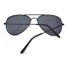 Oculos De Sol Aviador Feminino Masculino Case Flanela Preto