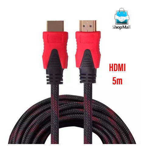 Cable Hdmi 5 Metros Ps3 Ps4 Xbox 360 Laptop Pc Full Hd 1080p