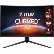 Msi Optix G27cq4 165hz 1ms 2k Qhd 1440p 27 Pulgadas Curvo Color Negro