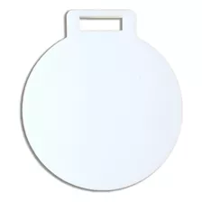 Medalla Acrílico Blanco 3mm 6cm Para Sublimar - Pack 70