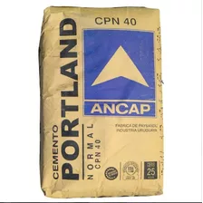 Cemento Portland Bolsa 25kg Ancap / Oferta Pack 80 Unidades!