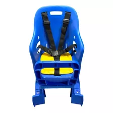 Silla Asiento Porta Bebé Y Niños Para Bicicleta Color Azul