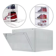 4x Sneaker Box Caixa Organizadora De Tênis Porta De Acrílico