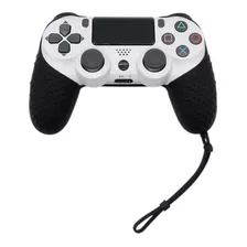 Funda Para Mando Ps4 Con Sujetador Dualshock 4 Negro