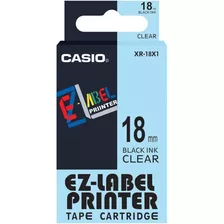 Cinta Para Rotuladora Casio Ez-label Xr-18x1