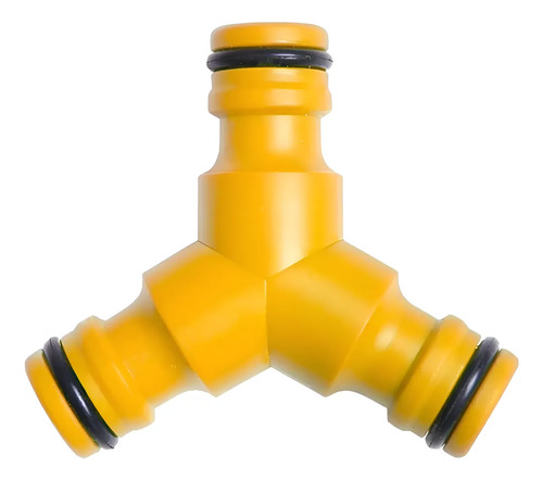 Derivacion Y Para Acople Rapido Manguera 1/2 A3005 Aquaflex Amarillo