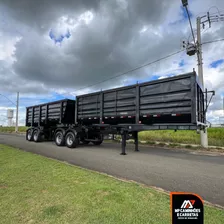 Bicaçamba 4 Eixos 25 M³ X 25 M³ Librelato Com Lona Facil