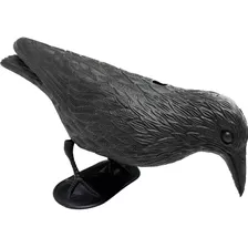 Cuervo Negro De Plastico Decoracion Halloween Terror