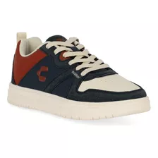 Tenis Casual Caballero Charly Azul 667-46