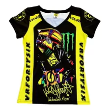 Camiseta Dama Vr46 Valentino Rossi