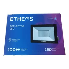 Reflector Proyector Led 100w Exterior Interior Alta Luminosidad Blanco Frio / Calido Color De La Carcasa Negro