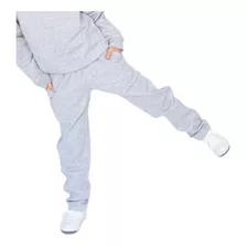 Pantalón Jogging Friza Gris Colegial Ely / Talle 2 Al 20