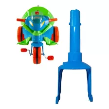 Garfo Triciclo Velobaby Velotrol Brinquedos Bandeirante Azul