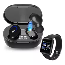 Tws In-ear Inalámbricos Audífonos Bluetooth Con Smartwatch