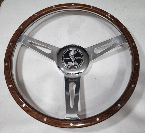 Volante 16  De Cedro Americano Para Ford  Chevrolet Foto 2