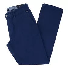 Calça Sarja Masculina Dudalina Straight Marinho - 910128