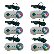 6 Controles Gamepad Conexão Usb Compatíveis Com Computador