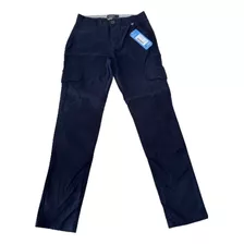 Pantalón Cargo Mistral Para Hombre Talle Xs Azul Marino