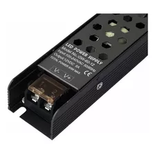 Fuente Switching 12v 5a Black Metal Slim Led Cámara Cctv 