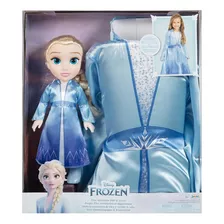 Boneca Disney Frozen Elsa Com Fantasia Multikids - Br1937