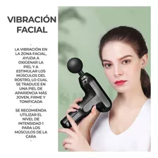 Masajeador Eléctrico Facial Relajante Corporal Pies Cabeza Color Negro