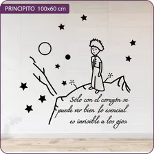 Vinilo Decorativo Infantil Frase Principito 