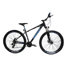 Bicicleta Mountain Bike Raleigh Mojave 2.0 Rodado 29 Color Negro/azul Tamaño Del Cuadro 17