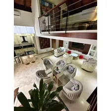For Rent Villa De 3 Habitaciones Amueblada En Cap Cana Green Village Con 9 Parqueos Y Solar 1500m2