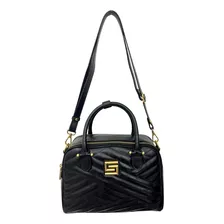 Bolsa Feminina Smartbag Tiracolo Danubio Preto