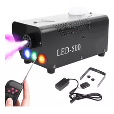 Yaeccc - Maquina De Niebla, De 500 W, Con Luces Led De Color