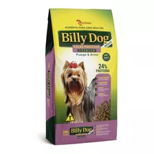 Billy Dog Natural Raças Pequenas Frango E Arroz 15kg