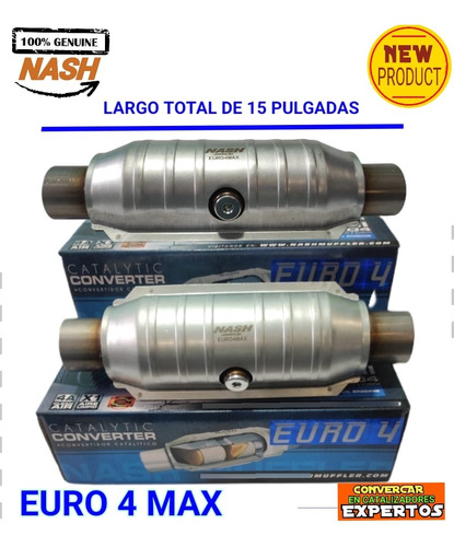 2 Catalizadores Euro 4 Max Dodge Avenger L4 2.4 L 2008-2014 Foto 5