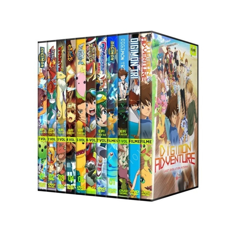 Digimon 6ª Temporada Completa E Dublada* Em Dvd