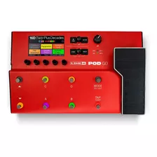 Pedal De Efecto Line 6 Pod Go Rojo