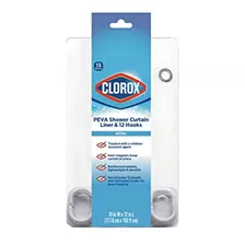 Forro De Cortina De Ducha Blanco Premium Tratado Con , 70 X 