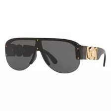 Gafas De Sol Versace Ve4391 M, Color Negro Con Marco De Plástico Estandar - Ve4391